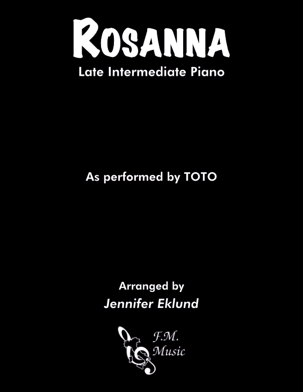 Rosanna (Late Intermediate Piano)